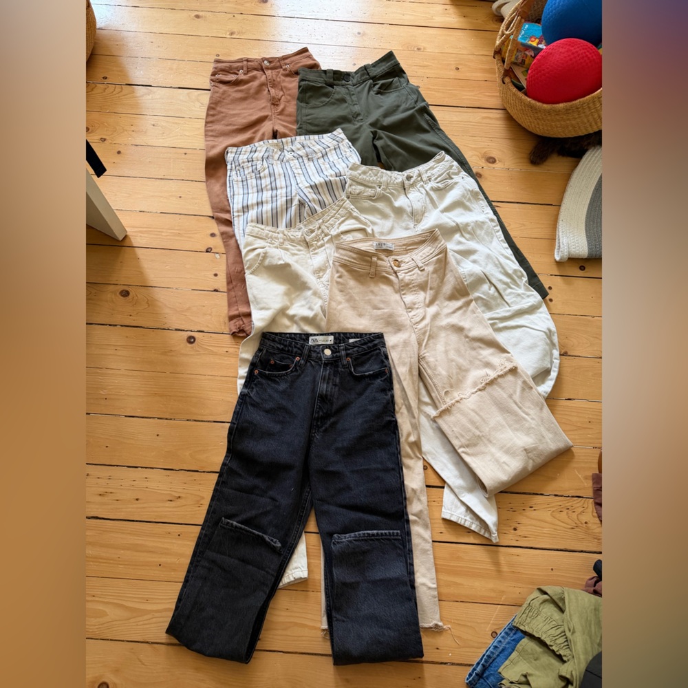 Mixed Casual Pants Lot Women - Neutral & Dark Tones